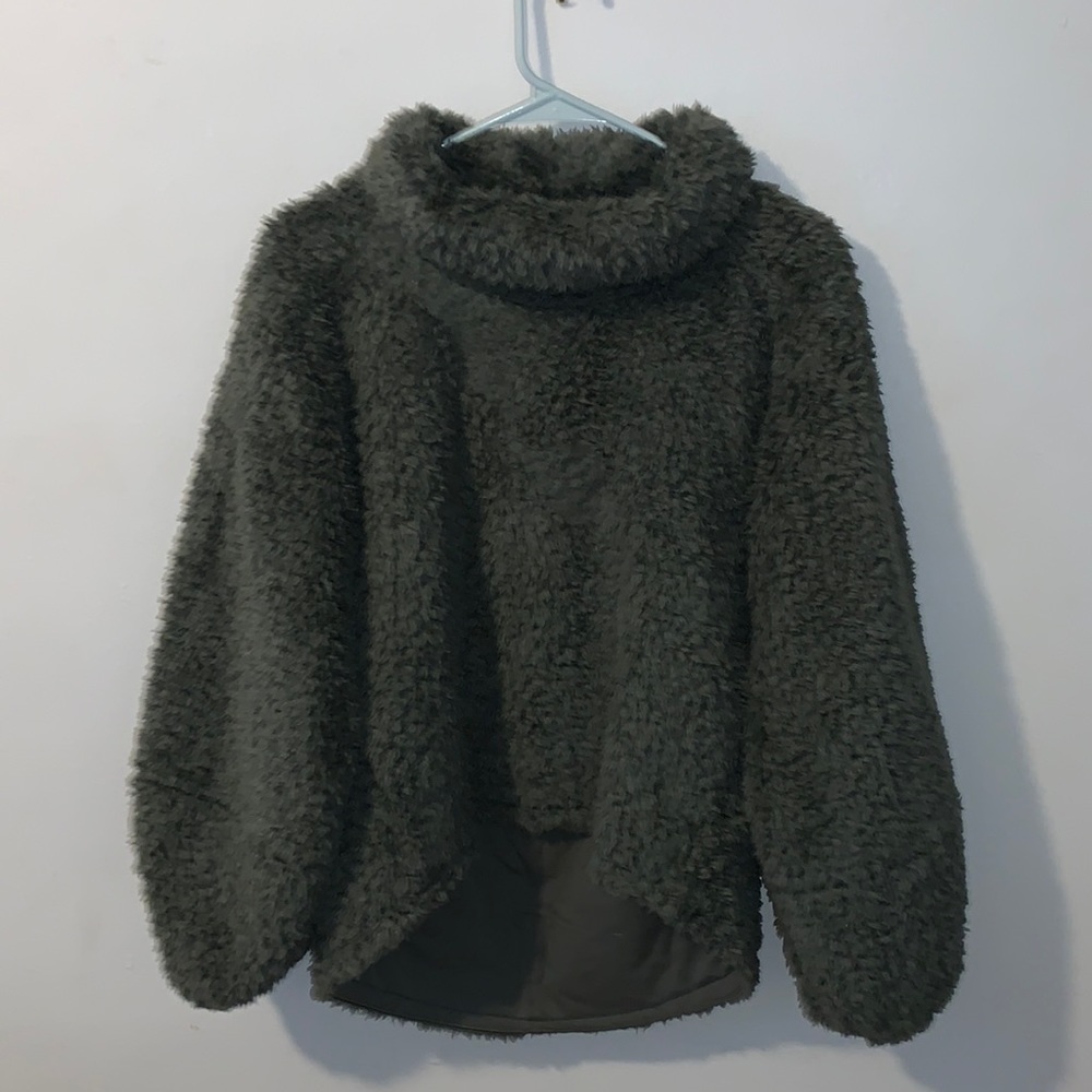 Lululemon Fuzzy Cowl Neck Pullover